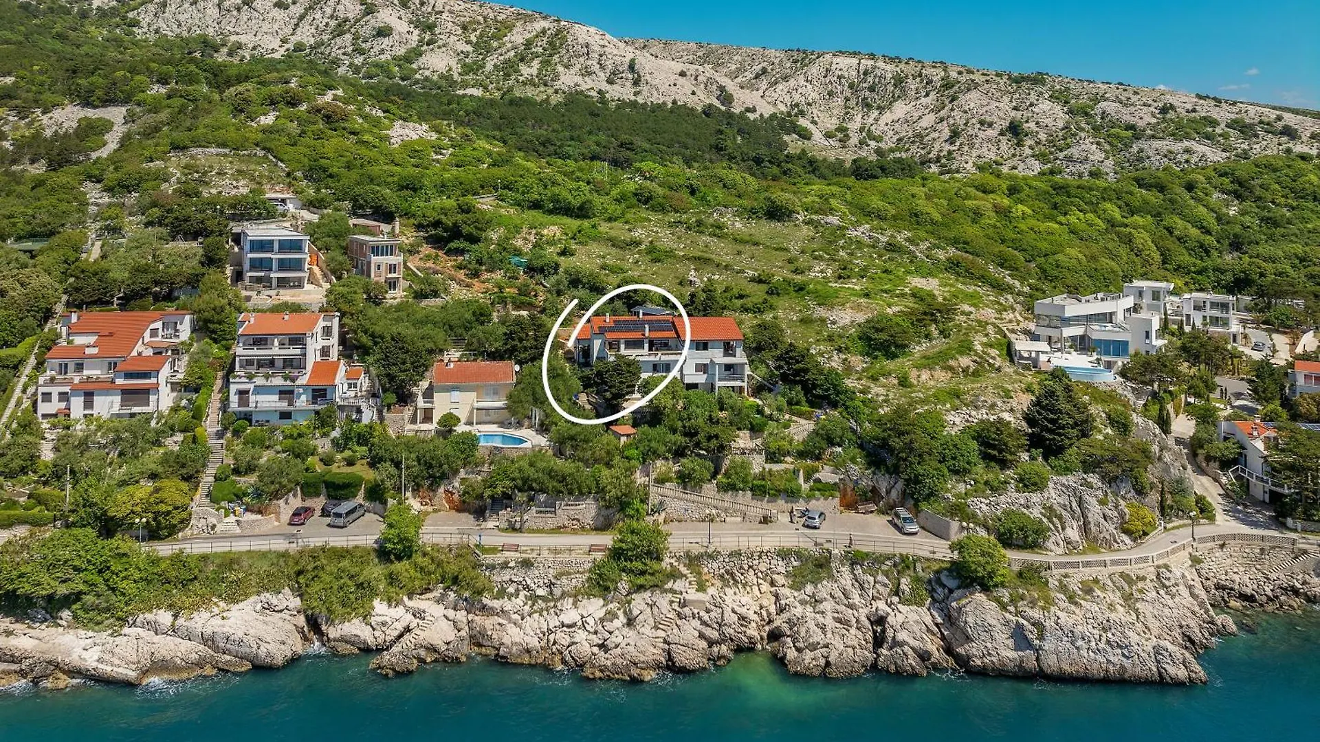 Apartment Igor 2 With Terrace And Sea View Baska  0*, Baska (Krk)